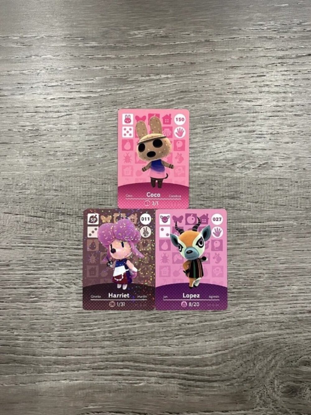 Animal Crossing Amiibo Cards